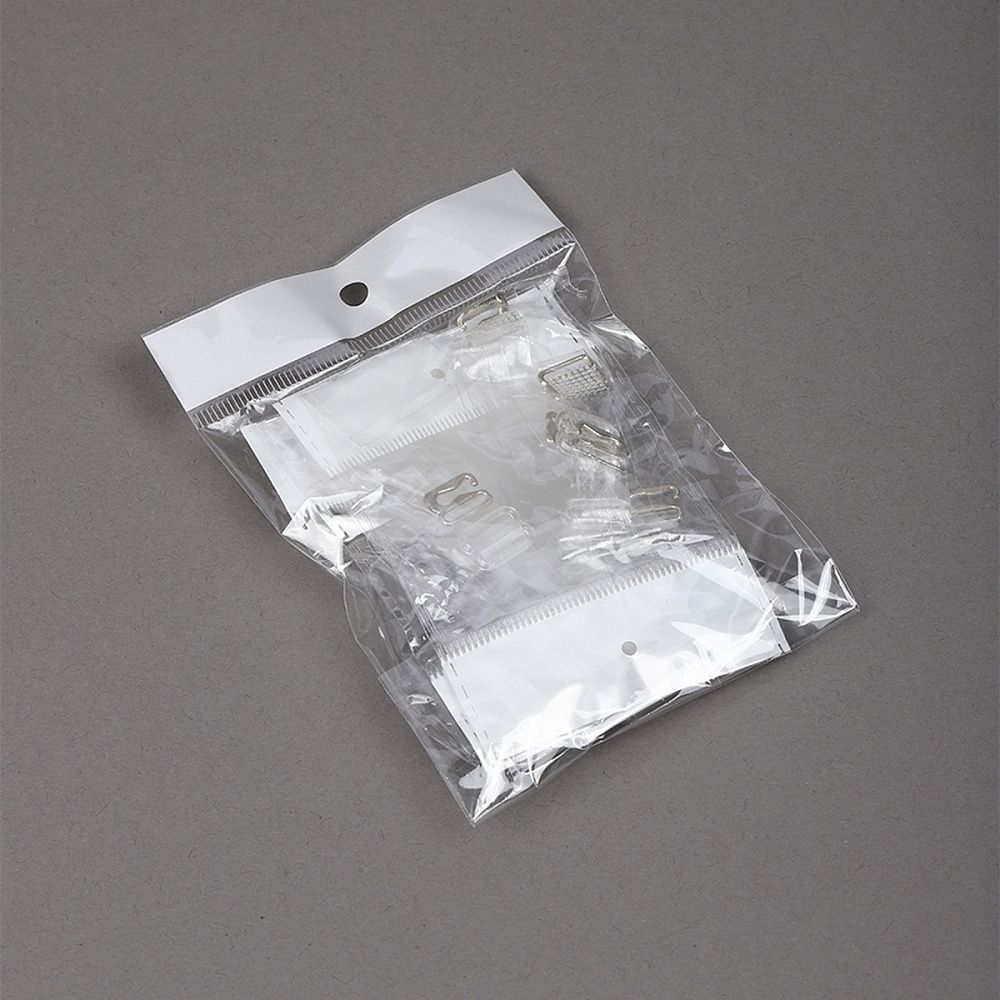 Набор бретелей для бюстгальтера 10 мм, TBY.0T105 цв.прозрачный матовый, глянцевый уп 4 пары