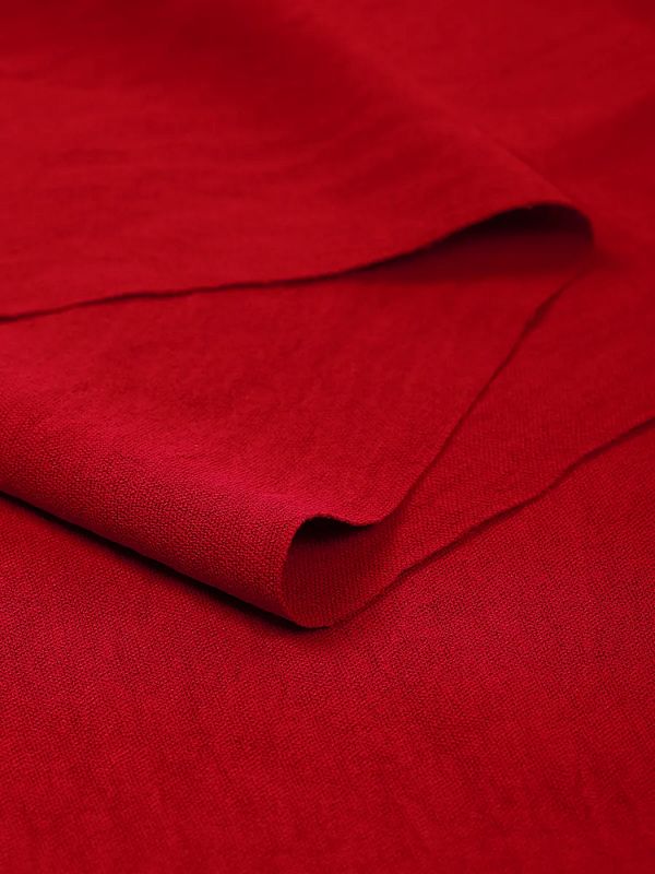 Лен Манго 160 г/м², 150 см / 3 метра, TBY.Mg.18 цв.красный