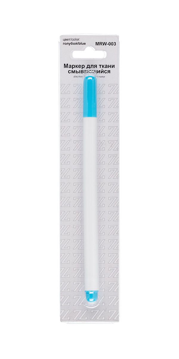 Маркер смывающийся голубой, для ткани, Gamma MRW-003