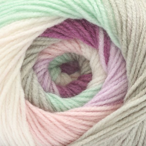 Пряжа Astra Premium (Астра Премиум) Колор-блок (Color-block) / уп.2 мот. по 143 г, 500 м, 02 длинно-секционный