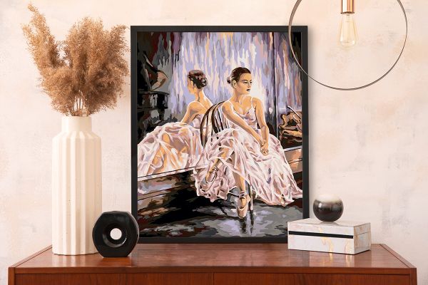 Картина по номерам Фрея, Балерина, 50х40 см