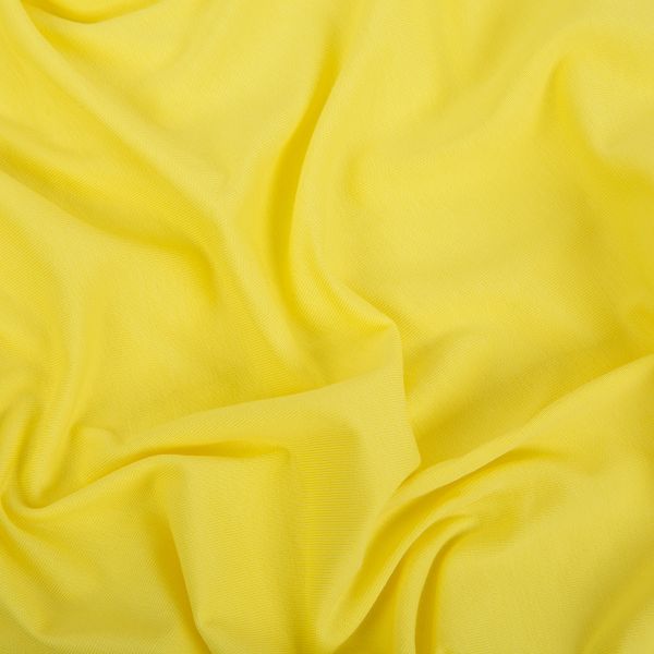 Кулирка 150±5 г/м², 40/1 Comp.Penye FULL LYC, 170 см / 1 метр, 07 св.желтый/lt.yellow, Gamma GCM