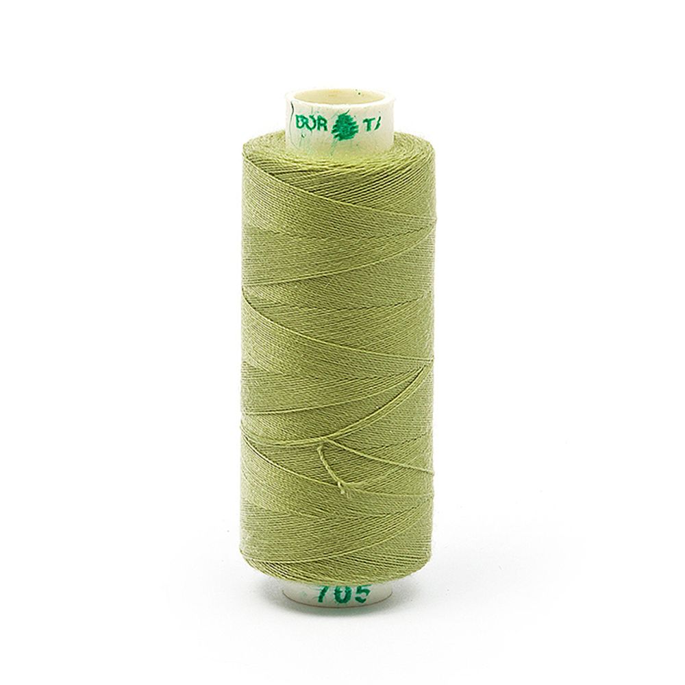 Нитки швейные бытовые Dor Tak 40/2, 366 м / 10 кат., 705 оливковый