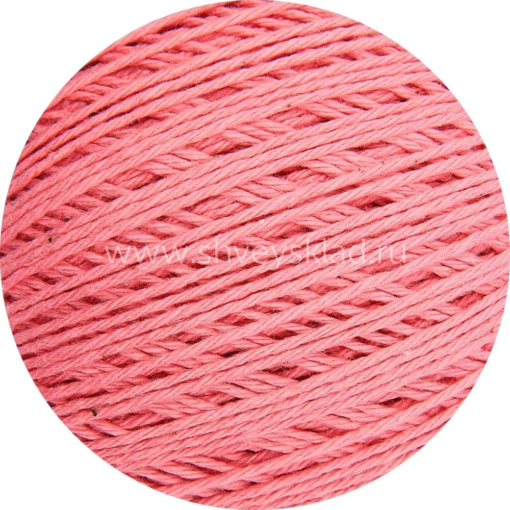 Пряжа ПНК им.Кирова Фиалка / уп.6 мот. по 75 г, 225м 0801/034 розовый