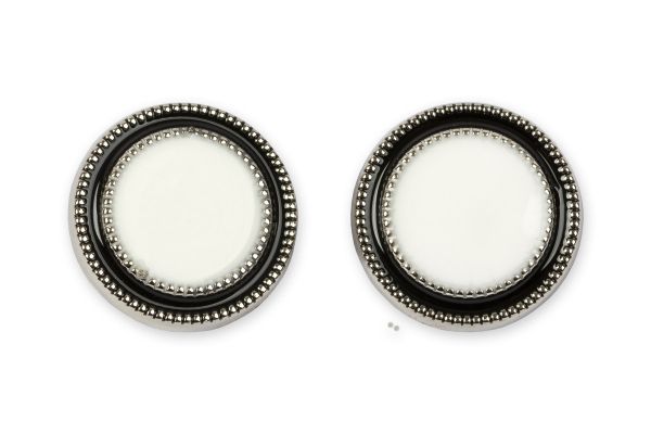 Пуговицы на ножке металл 17.5 мм, 6 шт, 04 никель, Blitz MB 0250