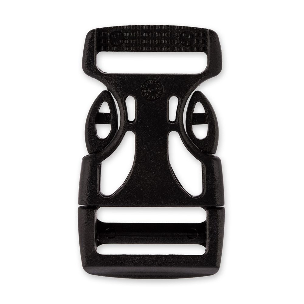 Фастекс (пряжка трезубец) ацеталь 19 мм, 10 шт, черный, Gamma SB01