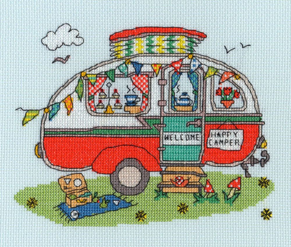 Bothy Threads, Caravan (Фургон), 20х15 см /TOS/
