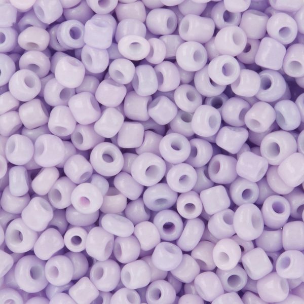 Бисер Zlatka 11/0 (2.1 мм), 100 г (10х10 г), №0978 св.сиреневый, GR