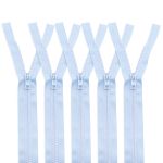 Молния трактор Arta Т6 (6 мм) 1 зам., разъем., 70 см, цв. 104 голубой, уп.5 шт