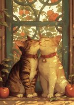 Пазл 1000 элементов, Котики на подоконнике, Фрея PZL-1000/59