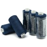 Нитки швейные бытовые Bestex 40/2, 365 м (400 ярд) / 10 кат., 374 черничный