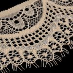 Кружево эластичное (стрейч) 60 мм / 13.71 метра, C180 бежевый