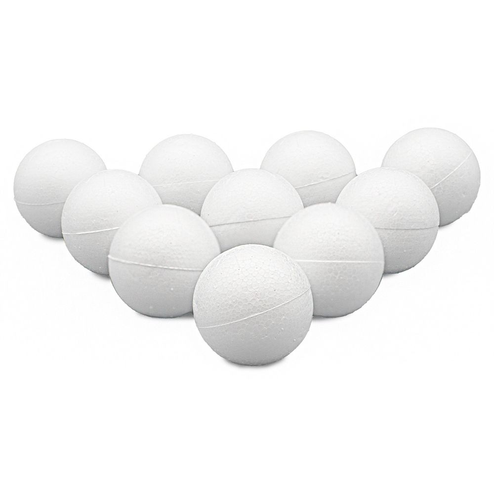 Заготовка из пенопласта Bovelacci Шар, d 4см, 10 шт