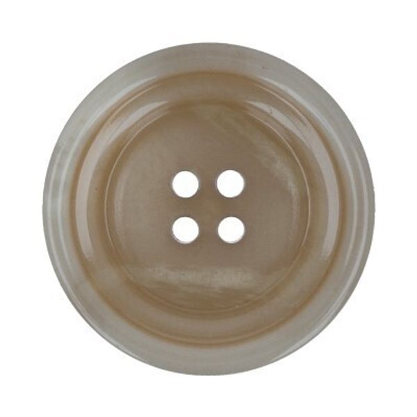 Пуговицы 4 прокола костюмные 15 мм, 24 шт, D573 бежевый, Gamma RIO 0017