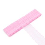 Кружево на сетке 45 мм / 9.14 метра, 05 розовый, 3AR3730