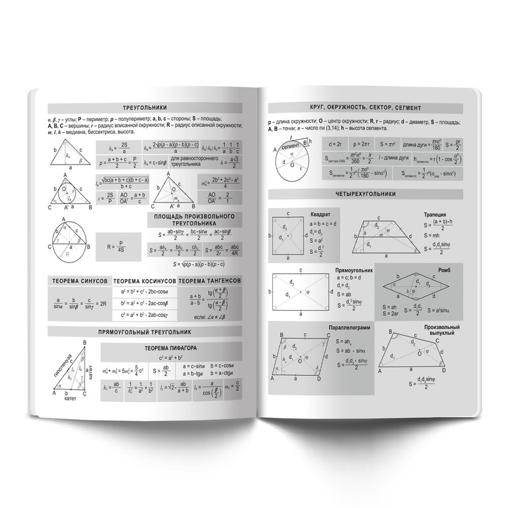 Тетрадь предметная Будь в движении A5+ 48 л. на скобе, 10 шт, клетка, Геометрия 48ТСК5 000117, Светоч