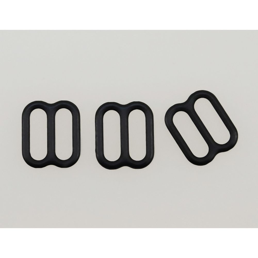 Рамки-регуляторы для бюстгальтера металл 10.0 мм, 170 черный, Arta, 50 шт, 7733815-2