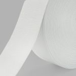 Резинка тканая 50.0 мм / 20 метров, 27.8 г/м, белый