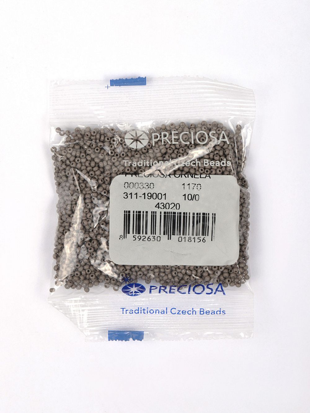 Бисер Preciosa 10/0 (2.3 мм), 50 г, NO цв. 43020/311-19001