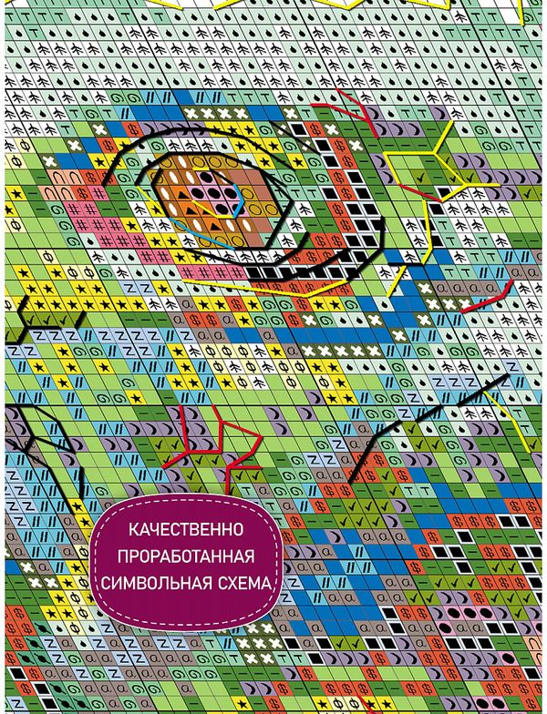 Набор для вышивания нитками Риолис 2192, Игуана, 30х21 см