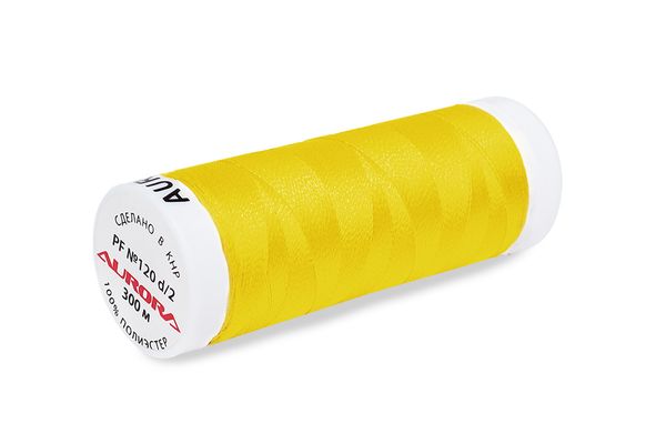 Нитки для креативных работ Aurora №120, 300 м, цв. PF544, 5 катушек