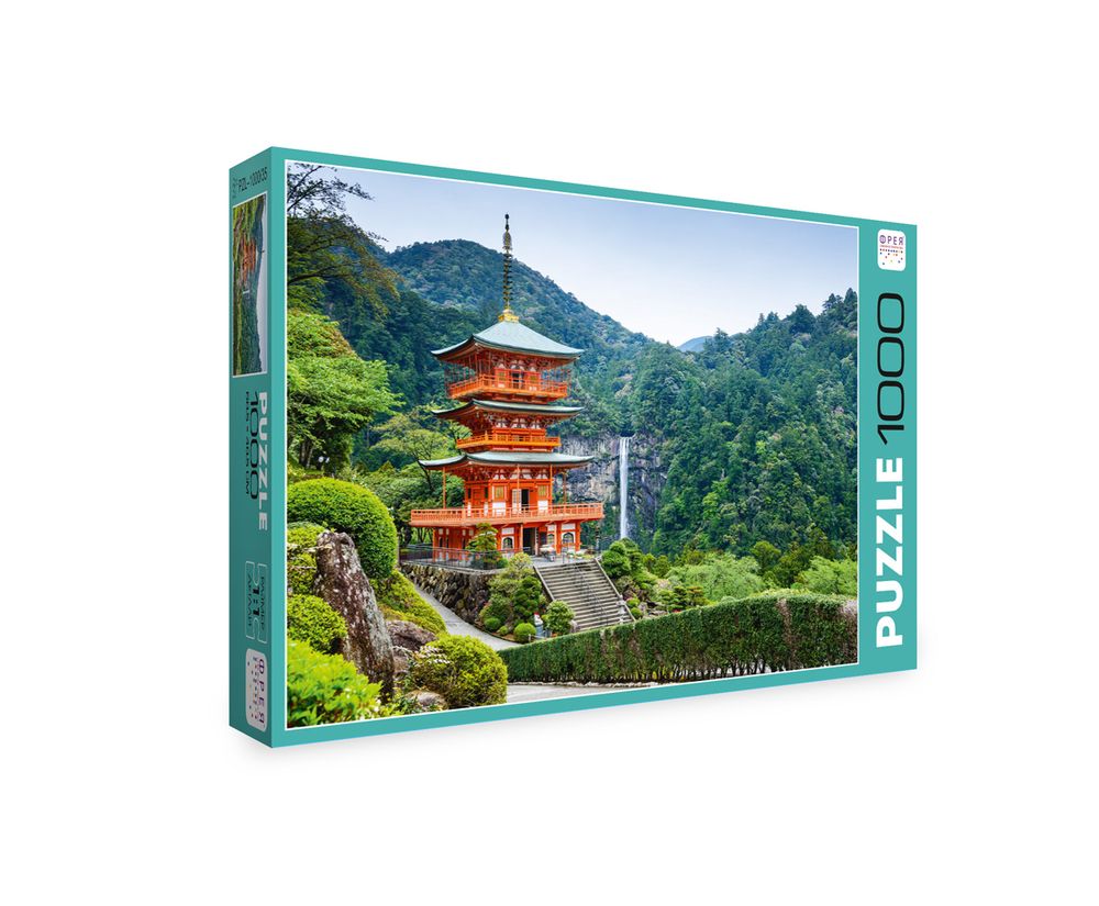 Пазл 1000 элементов, Храм на Востоке, PZL-1000/35, Фрея