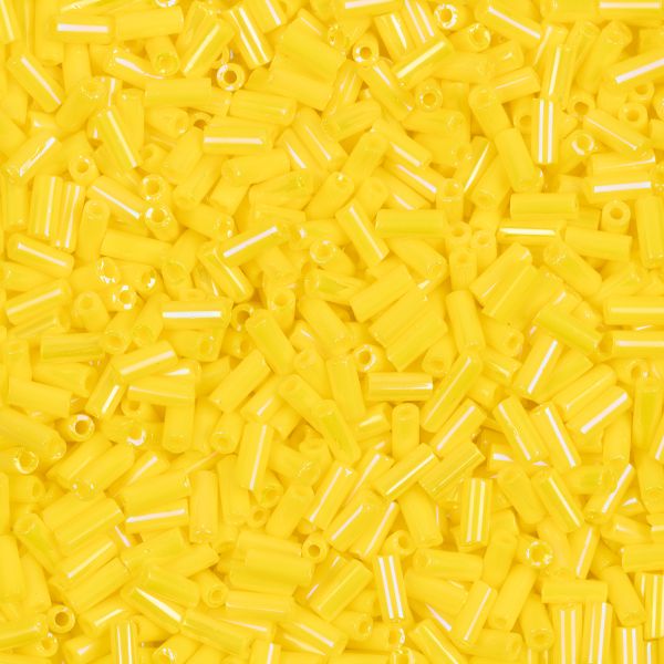 Бисер Preciosa Bugles №2, 4 мм, 50 г, 84110 желтый, 351-12001