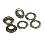 Люверсы металл ⌀_8.0 мм (внутр.), чер.никель, 100 шт, S090809, BIG