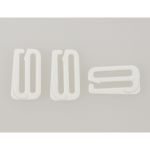 Крючки для бюстгальтера металл 15.0 мм, 004 приглушенный белый, Arta, 50 шт