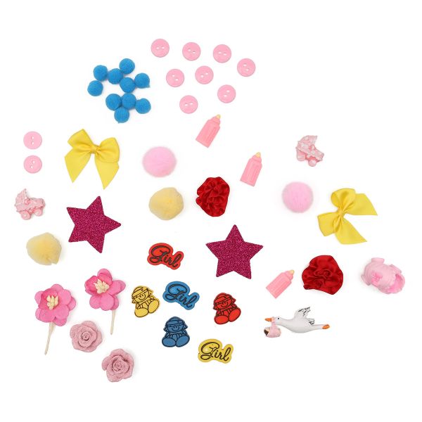 Набор декоративных элементов для творчества Малышка-Girl, Astra&Craft