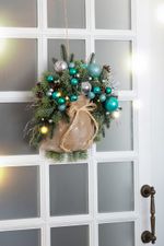 Веточка декоративная хвойная, 6 шт, 26 см, 01, Blumentag VDJ-31