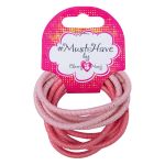 Набор резинок для волос 50 шт (5х10 шт), №01, Cherry Mary T/R6210