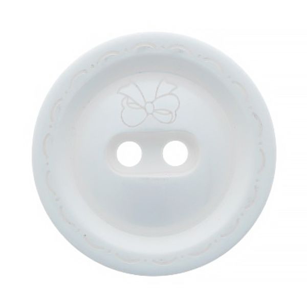 Пуговицы 2 прокола пальтовые 33 мм, 12 шт, А001 белый, Gamma VS 0036