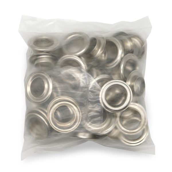 Люверсы металл ⌀20.0 мм (внутр.), цв. никель, 1967/68, 50 шт, BIG
