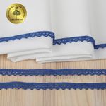 Кружево вязаное (тесьма) 10 мм / 10 метров, 5036.37 цв.37 синий, 10 м, Kruzhevo