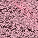 Ткань кружевная (гипюр) с кордом, диз. 811, цв.135 розовый, 5 м