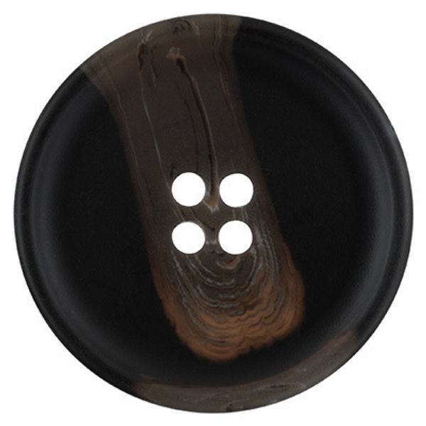 Пуговицы костюмные 25 мм, 12 шт, А008 черный, Blitz DRN 0082