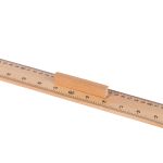 Метр деревянный без клейма 100 см, с ручкой, без упаковки, Gamma