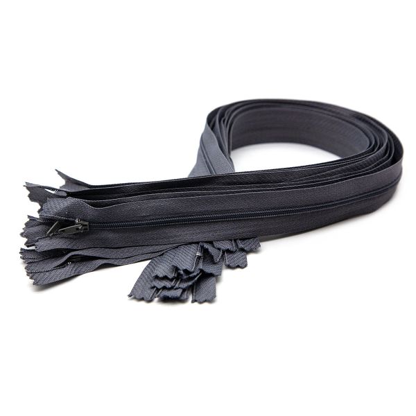 Молния спираль (витая) Т3 (3 мм) 1 зам., н/раз., 50 см, п/автомат, 275 серый, 10 шт