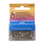 Булавки портновские 0,65мм/13мм, сталь, 35г, Pony