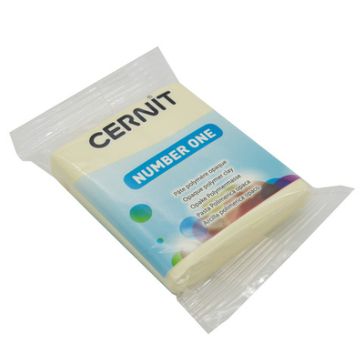 Полимерная глина Cernit №1 запекаемая, классическая 56-62 гр, 730 ваниль