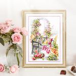 Набор для вышивания нитками Чудесная игла, Укромный уголок, 18х28 см