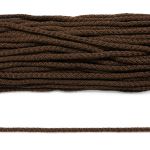 Шнур полипропилен круглый вязаный ⌀6.0 мм / 100 метров, 6-21 коричневый