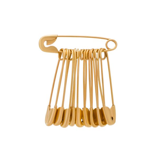 Булавки английские l=18 мм, 1728 шт, золото, 0333-5400