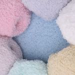 Пряжа Вязь Махровая / уп.3 мот. по 100 г, 420 м, 712 голубая лаванда