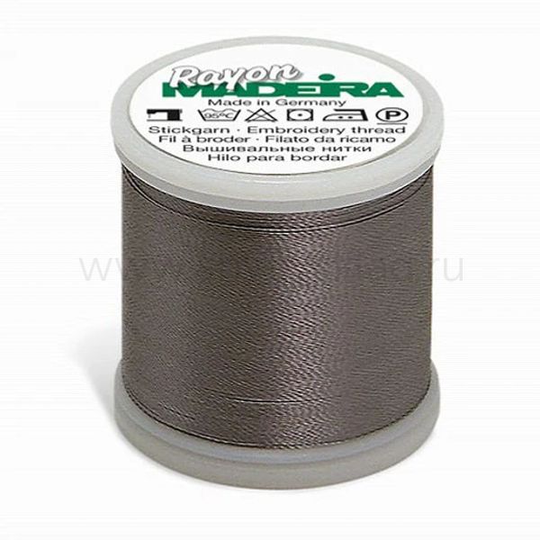 Нитки вышивальные вискоза Madeira Rayon №40, 200 м, цв. 1118, 9840, 5 катушек