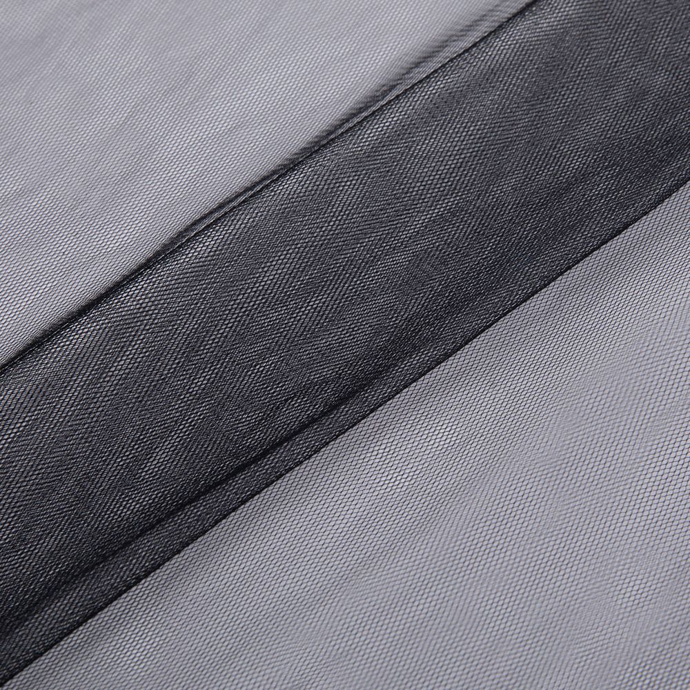 Фатин мягкий (Еврофатин) 20±1 г/м², 160 см,±2 см, 100% нейлон, 02 черный, Gamma FTS