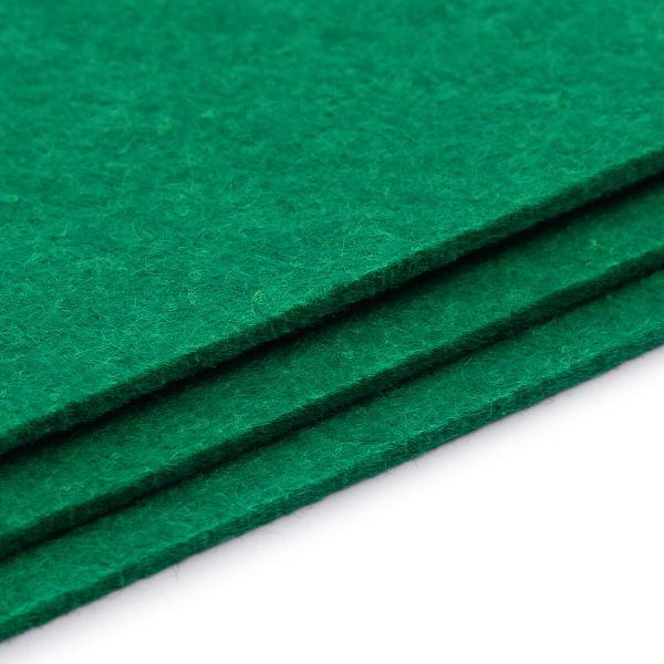 Фетр листовой жесткий 3.0 мм, 20х30см, 3 штук Astra&Craft (AF850 изумрудный)