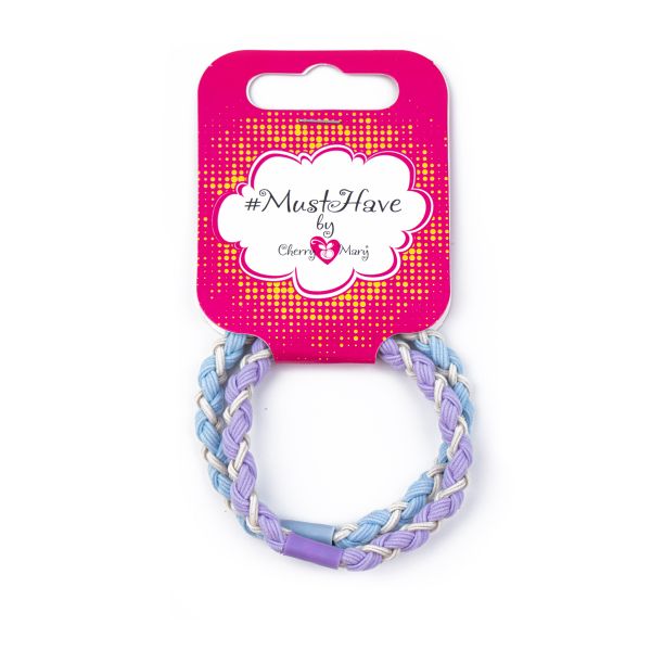 Набор резинок для волос 10 шт (5х2 шт), №02 ассорти, Cherry Mary TR07071