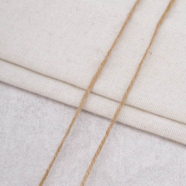 Шпагат джутовый 1.5 мм / 200 метров, цвет натуральный, Astra&Craft